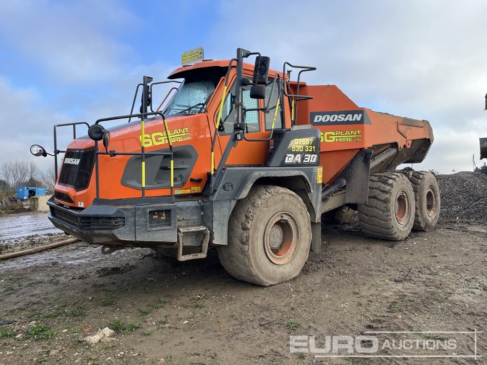 2021 Doosan DA30 - Knickgelenkter Dumper: das Bild 1 2021 Doosan DA30 - Knickgelenkter Dumper: das Bild 1