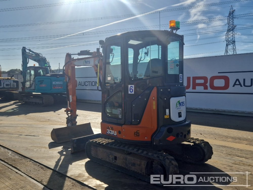 2021 Hitachi ZX33U-6 CLR - Minibagger: das Bild 3 2021 Hitachi ZX33U-6 CLR - Minibagger: das Bild 3