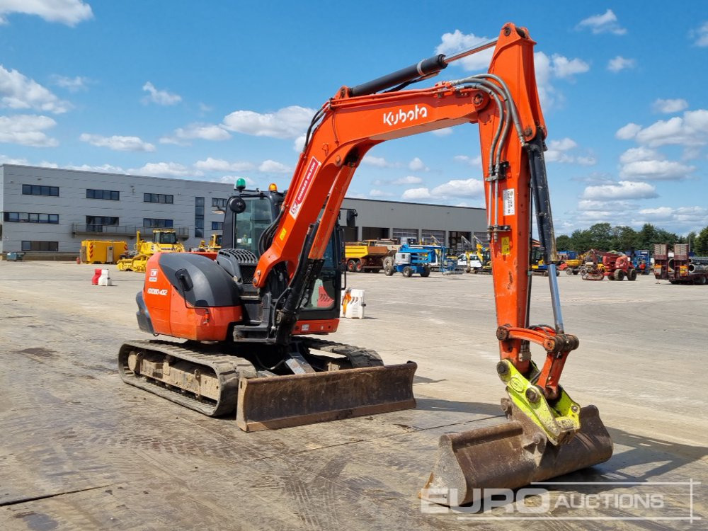 Minibagger 2021 Kubota KX080-4A2: das Bild 7