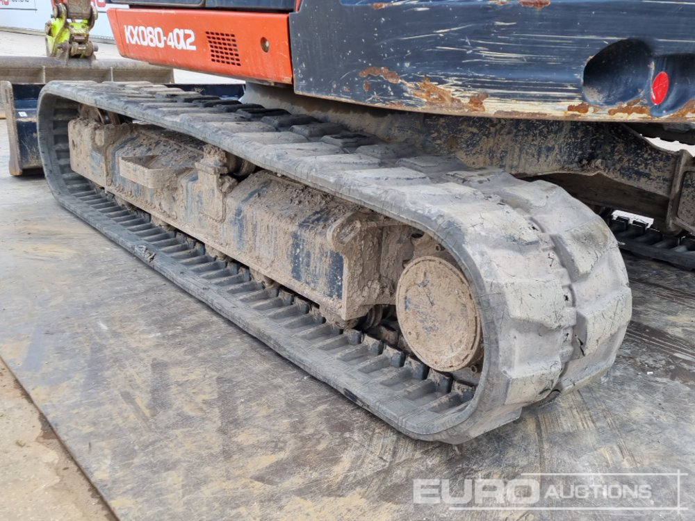 Minibagger 2021 Kubota KX080-4A2: das Bild 12