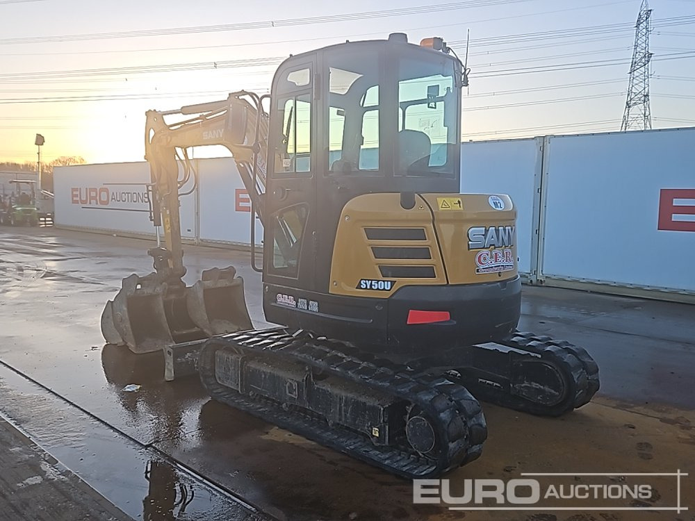 2021 Sany SY50U - Minibagger: das Bild 3 2021 Sany SY50U - Minibagger: das Bild 3