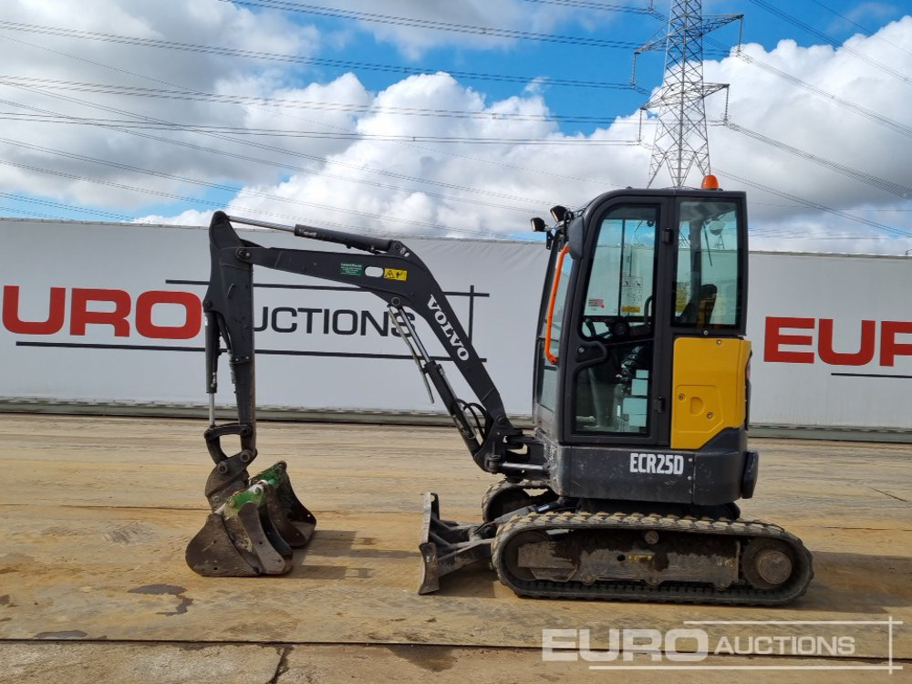 2021 Volvo ECR25D - Minibagger: das Bild 2 2021 Volvo ECR25D - Minibagger: das Bild 2