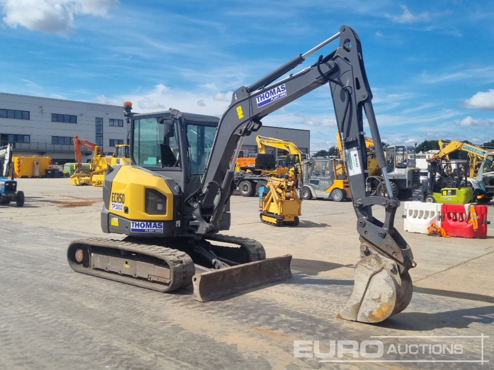 Minibagger 2021 Volvo ECR50F: das Bild 7
