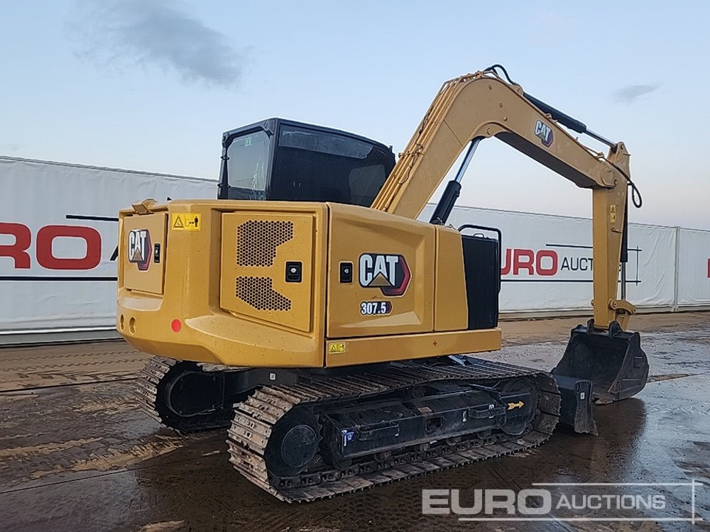 2022 CAT 307.5 - Minibagger: das Bild 5 2022 CAT 307.5 - Minibagger: das Bild 5