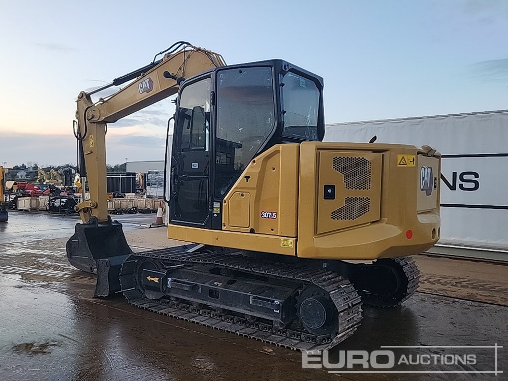 2022 CAT 307.5 - Minibagger: das Bild 3 2022 CAT 307.5 - Minibagger: das Bild 3