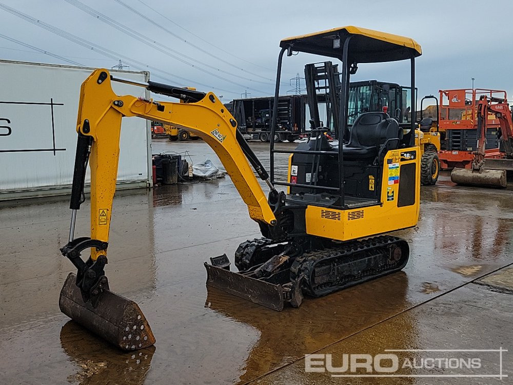 2022 JCB 16C-1 T3 - Minibagger: das Bild 1 2022 JCB 16C-1 T3 - Minibagger: das Bild 1