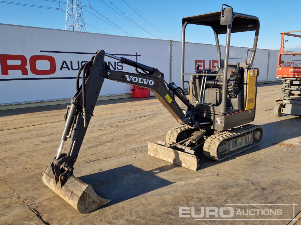 2022 Volvo ECR18E - Minibagger: das Bild 1 2022 Volvo ECR18E - Minibagger: das Bild 1