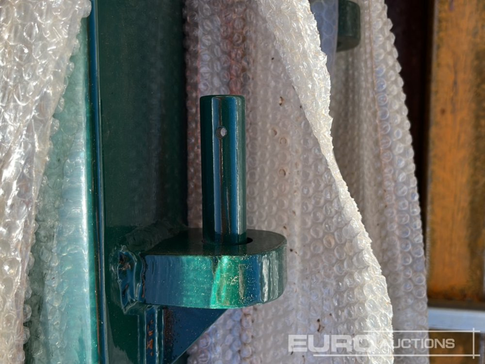Baugeräte 3m x 2.3m Heavy Duty Galvanized Powder Coated Gate (2 of), 100mm x 100mm Post (2 of), Assembly Kit (Green): das Bild 22