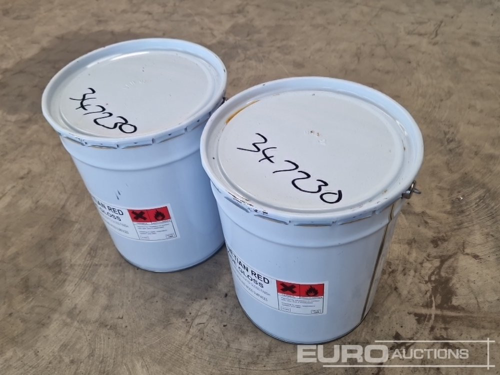 40 Litre Red Oxide Paint - Baugeräte: das Bild 1 40 Litre Red Oxide Paint - Baugeräte: das Bild 1