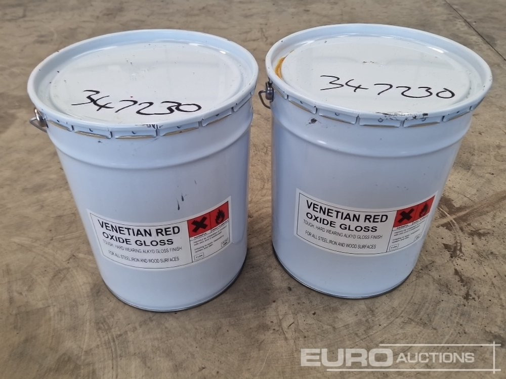 40 Litre Red Oxide Paint - Baugeräte: das Bild 5 40 Litre Red Oxide Paint - Baugeräte: das Bild 5