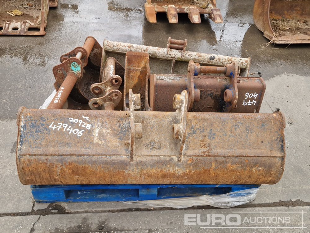 Schaufel 48", 38", 36", 30" Ditching, 24" Digging, 6" Clay Digging Bucket 30-35mm Pin to suit Mini Excavator: das Bild 8