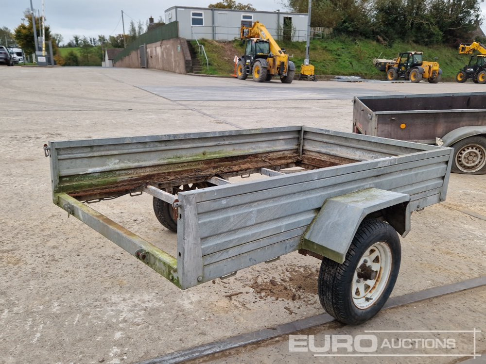6' x 4' 6" Single Axle Trailer (No Floor) - Baumaschinenanhänger: das Bild 3 6' x 4' 6" Single Axle Trailer (No Floor) - Baumaschinenanhänger: das Bild 3
