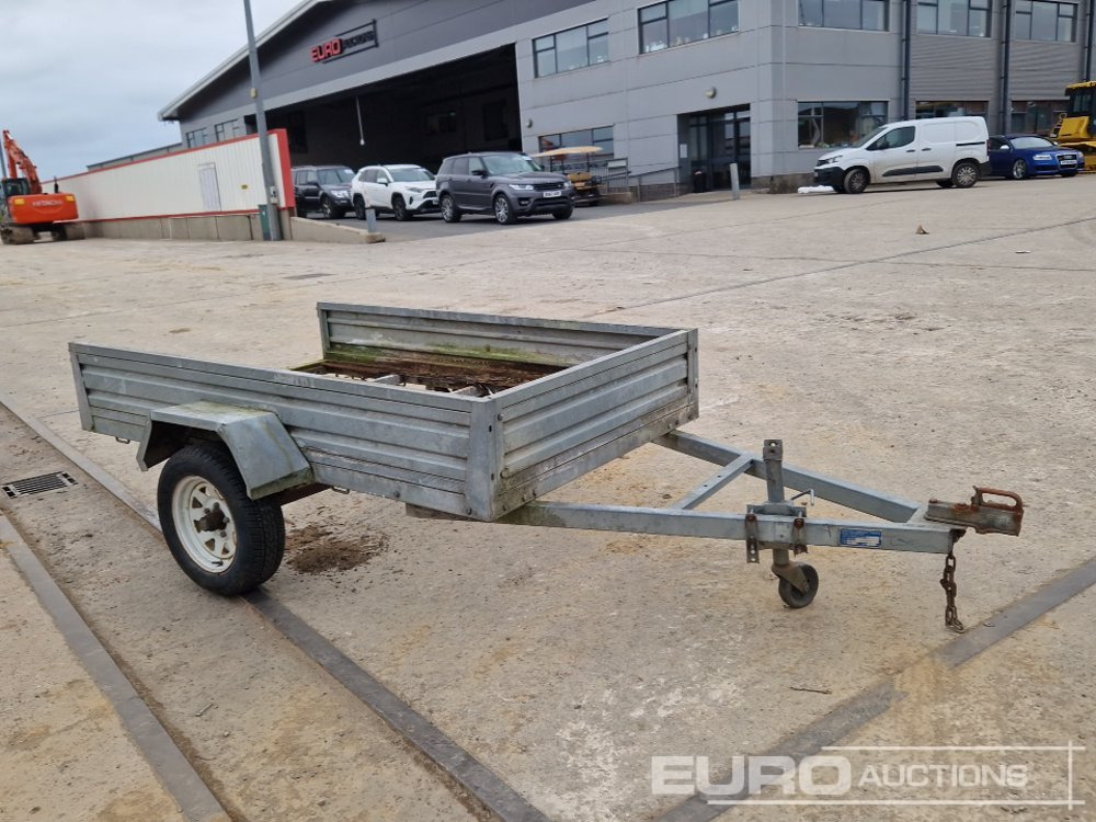 6' x 4' 6" Single Axle Trailer (No Floor) - Baumaschinenanhänger: das Bild 4 6' x 4' 6" Single Axle Trailer (No Floor) - Baumaschinenanhänger: das Bild 4