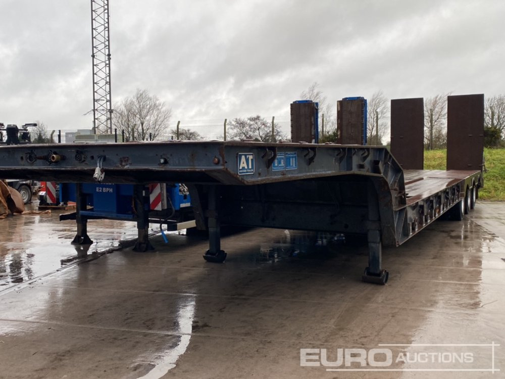 Andover SFCL56 Tri Axle Stepframe Low Loader, Rear Lift Axle, Hydraulic Ramps - Tieflader Auflieger: das Bild 1 Andover SFCL56 Tri Axle Stepframe Low Loader, Rear Lift Axle, Hydraulic Ramps - Tieflader Auflieger: das Bild 1