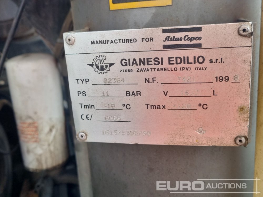 Luftkompressor Atlas Copco Single Axle Compressor: das Bild 16