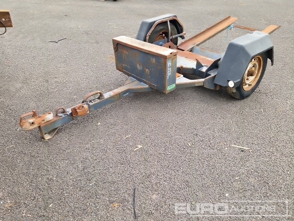 Bedford Pedestrian Roller, Trailer - Baumaschinenanhänger: das Bild 1 Bedford Pedestrian Roller, Trailer - Baumaschinenanhänger: das Bild 1
