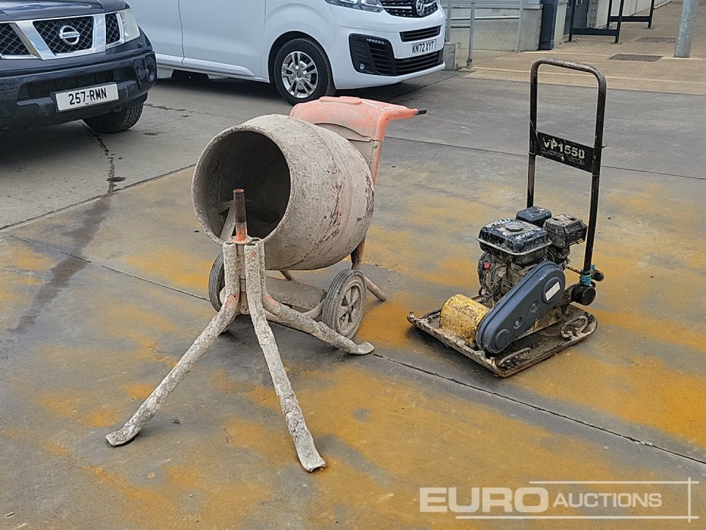 Belle Minimix Petrol Cement Mixer, Honda Engine, Wacker Petrol Compaction Plate, Honda Engine - Asphalttechnik: das Bild 1 Belle Minimix Petrol Cement Mixer, Honda Engine, Wacker Petrol Compaction Plate, Honda Engine - Asphalttechnik: das Bild 1