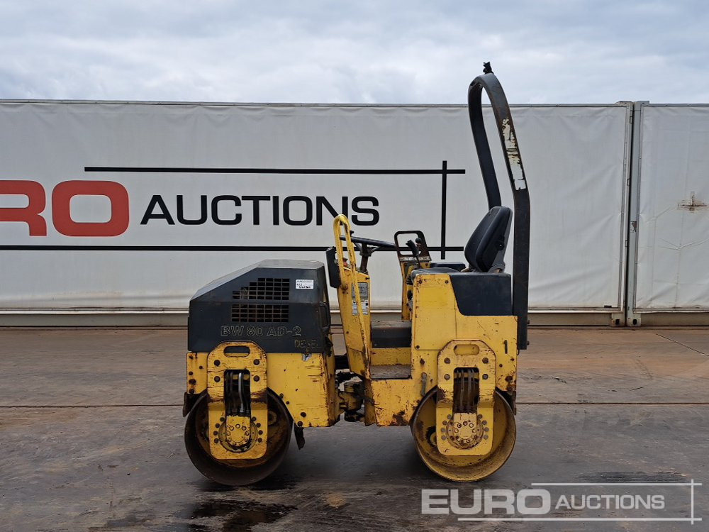 Bomag BW80AD-2 - Walzen: das Bild 2 Bomag BW80AD-2 - Walzen: das Bild 2