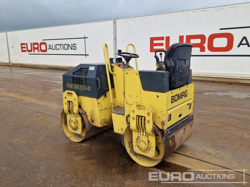 Bomag BW90AD-2 - Walzen: das Bild 3 Bomag BW90AD-2 - Walzen: das Bild 3