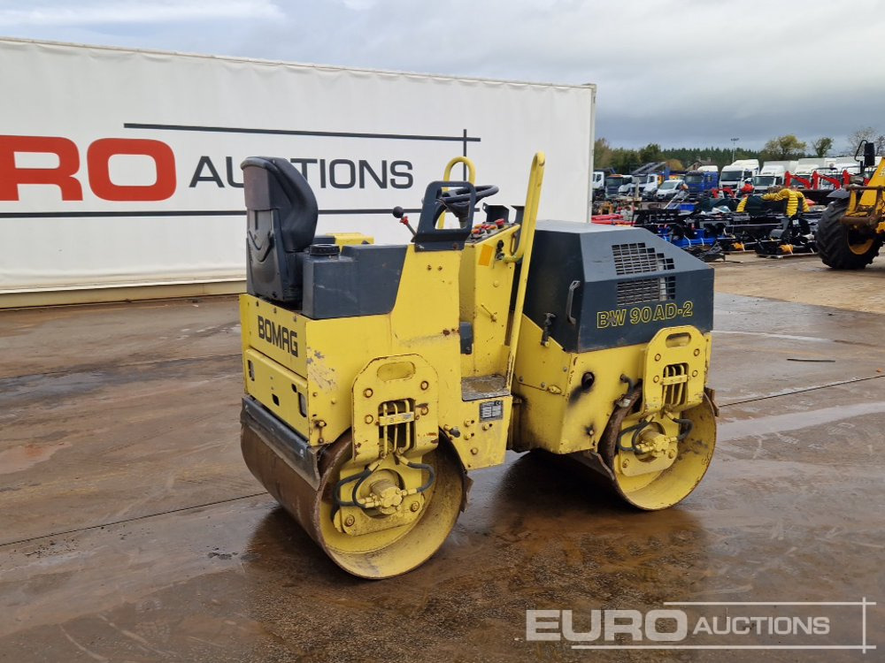 Bomag BW90AD-2 - Walzen: das Bild 5 Bomag BW90AD-2 - Walzen: das Bild 5