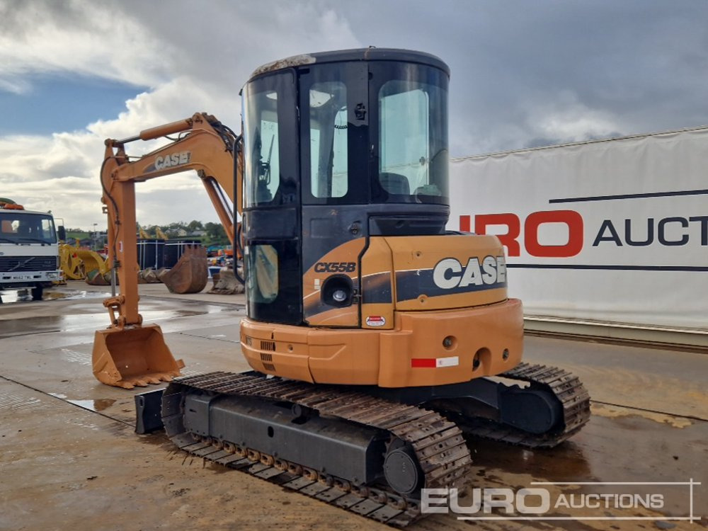Case CX55B - Minibagger: das Bild 3 Case CX55B - Minibagger: das Bild 3