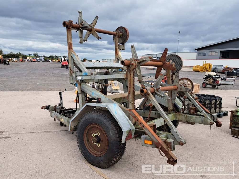 Clydesdale Single Axle Cable Trailer - Baumaschinenanhänger: das Bild 3 Clydesdale Single Axle Cable Trailer - Baumaschinenanhänger: das Bild 3