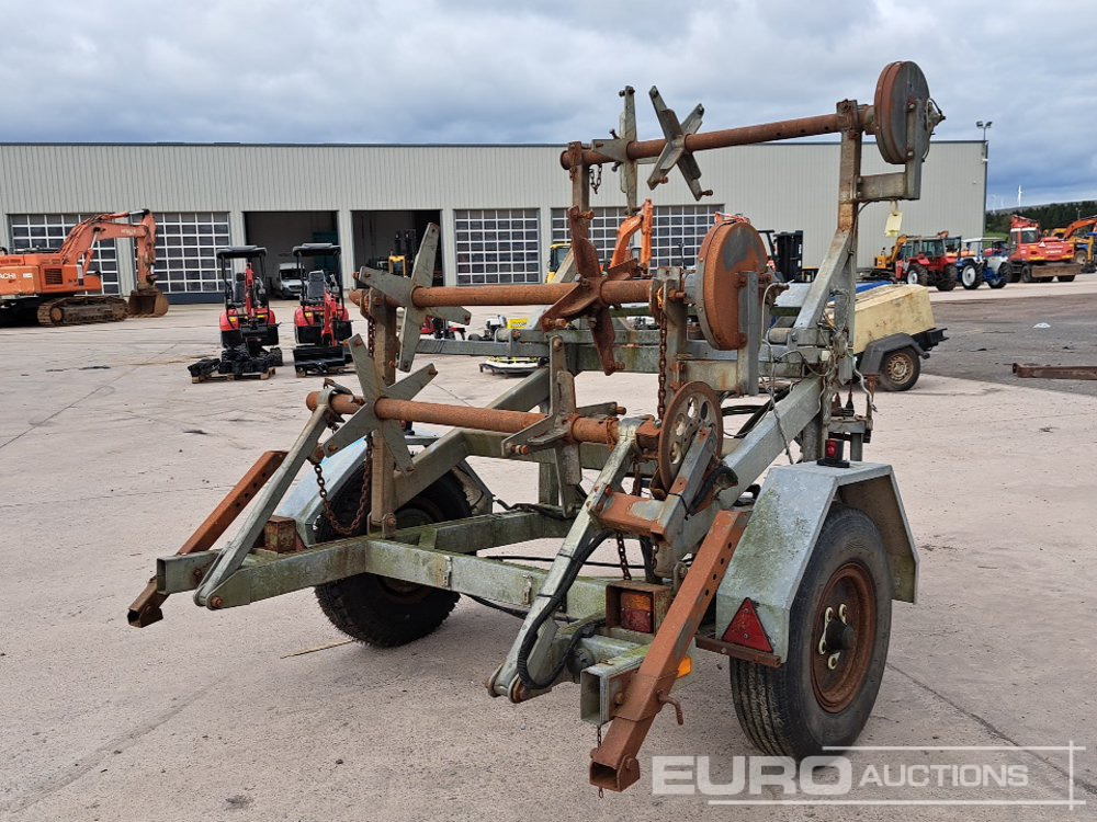 Clydesdale Single Axle Cable Trailer - Baumaschinenanhänger: das Bild 5 Clydesdale Single Axle Cable Trailer - Baumaschinenanhänger: das Bild 5