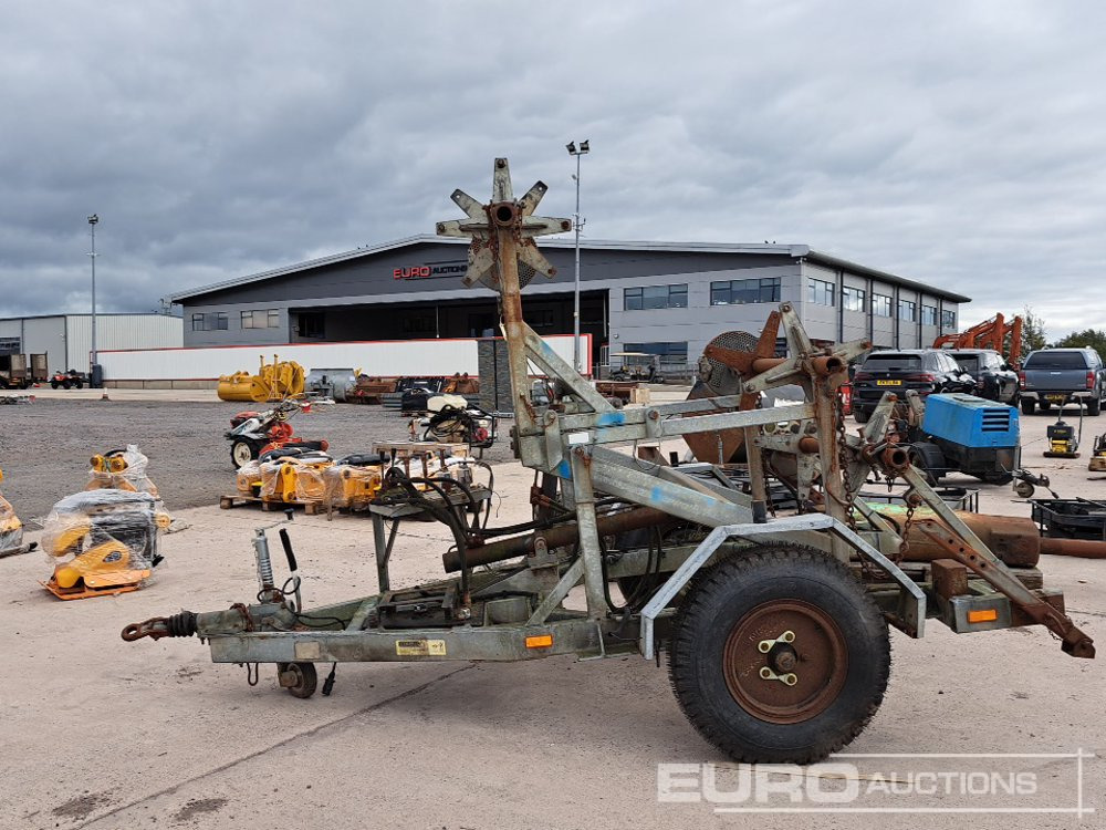 Clydesdale Single Axle Cable Trailer - Baumaschinenanhänger: das Bild 2 Clydesdale Single Axle Cable Trailer - Baumaschinenanhänger: das Bild 2