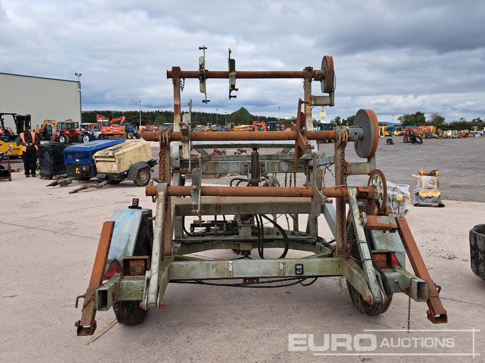 Clydesdale Single Axle Cable Trailer - Baumaschinenanhänger: das Bild 4 Clydesdale Single Axle Cable Trailer - Baumaschinenanhänger: das Bild 4