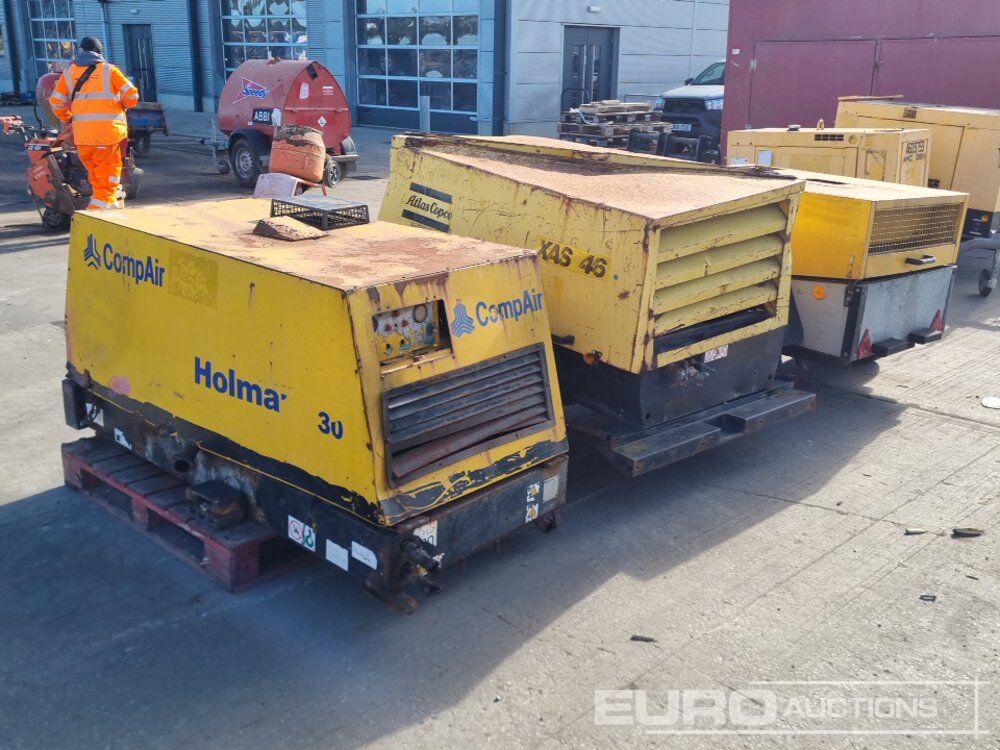 Comp Air Compressor (Engine Missing), Atlas Copco Single Axle Compressor (Engine Missing), Comp Air Single Axle Compressor (Engine Missing) - Luftkompressor: das Bild 3 Comp Air Compressor (Engine Missing), Atlas Copco Single Axle Compressor (Engine Missing), Comp Air Single Axle Compressor (Engine Missing) - Luftkompressor: das Bild 3