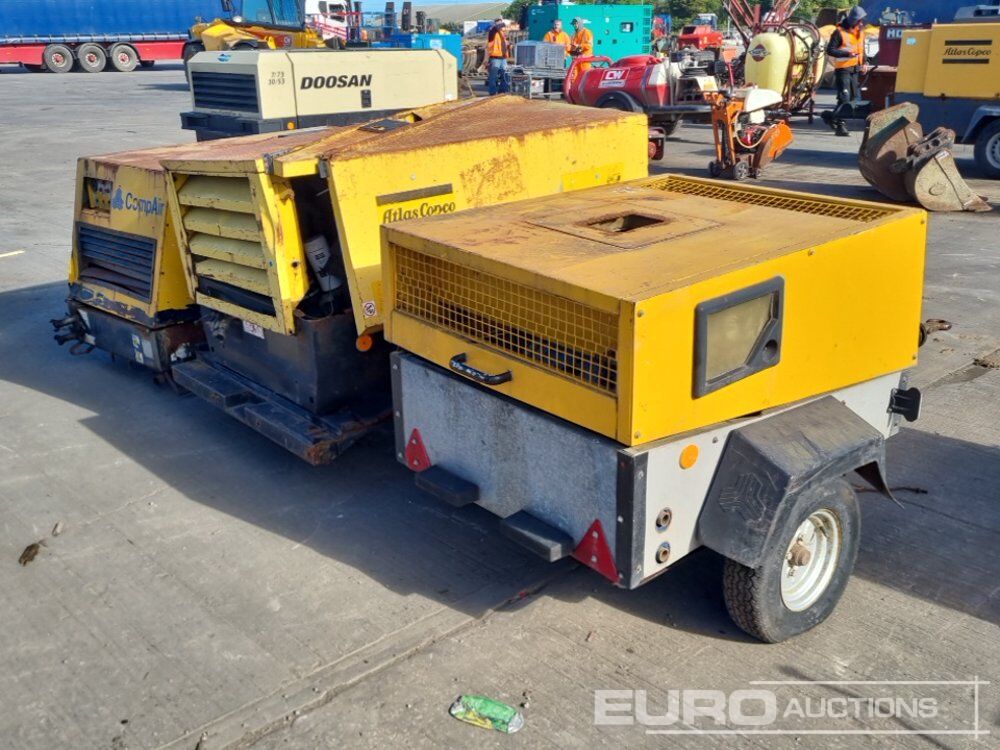 Comp Air Compressor (Engine Missing), Atlas Copco Single Axle Compressor (Engine Missing), Comp Air Single Axle Compressor (Engine Missing) - Luftkompressor: das Bild 5 Comp Air Compressor (Engine Missing), Atlas Copco Single Axle Compressor (Engine Missing), Comp Air Single Axle Compressor (Engine Missing) - Luftkompressor: das Bild 5