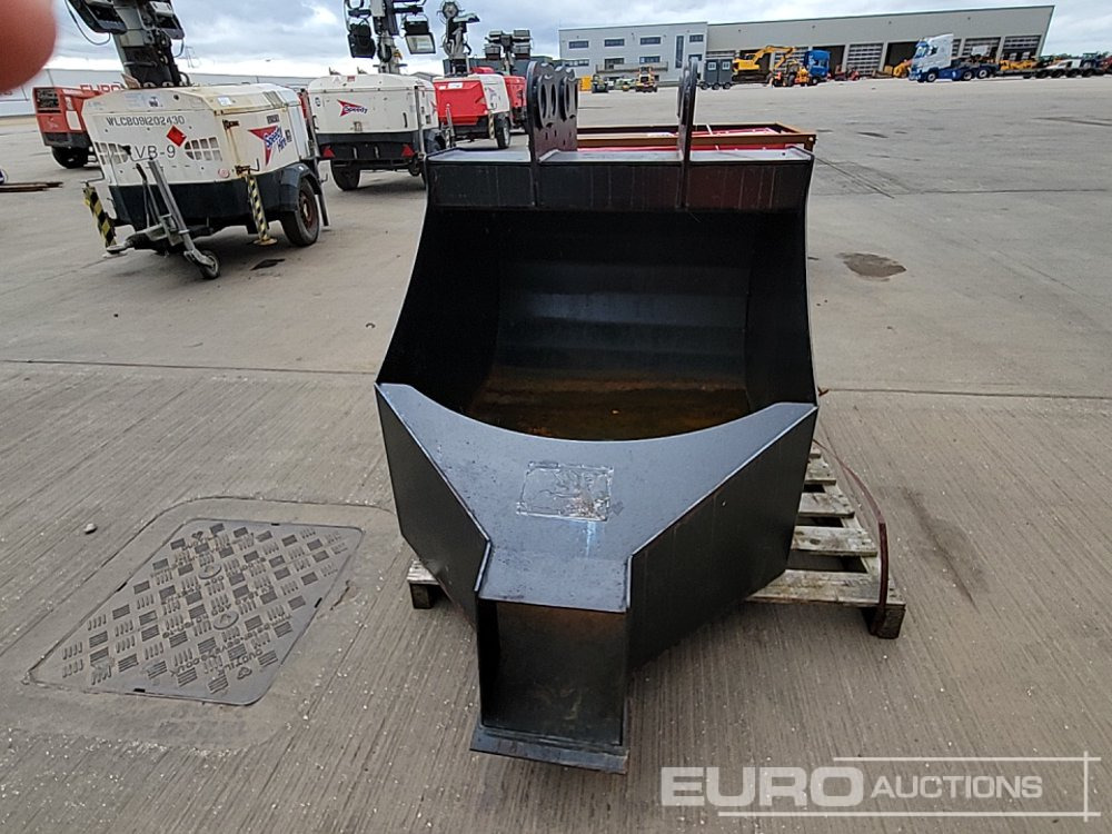 NEU: Schaufel Concrete Pouring Bucket 80mm Pin to suit 20 Ton Excavator: das Bild 8