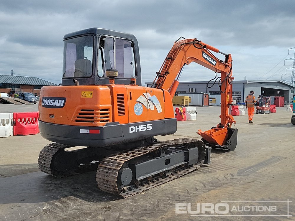 Doosan DH55-V - Minibagger: das Bild 5 Doosan DH55-V - Minibagger: das Bild 5