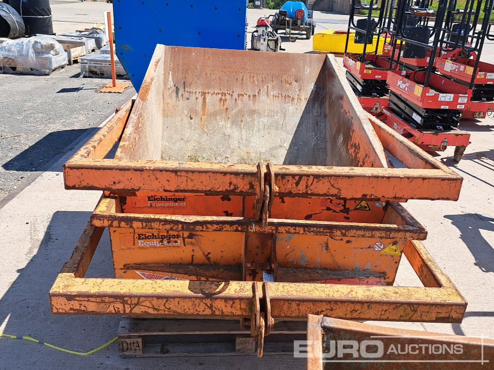 Eichinger Tipping Skip to suit Crane (2 of) - Kippbehälter: das Bild 4 Eichinger Tipping Skip to suit Crane (2 of) - Kippbehälter: das Bild 4