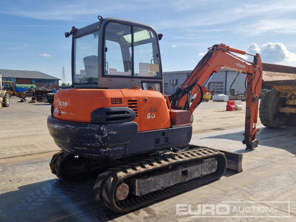 Hitachi ZX50 CLR - Minibagger: das Bild 5 Hitachi ZX50 CLR - Minibagger: das Bild 5