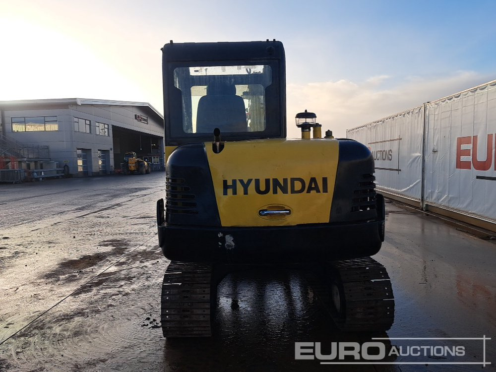 Hyundai R60-7 - Minibagger: das Bild 4 Hyundai R60-7 - Minibagger: das Bild 4