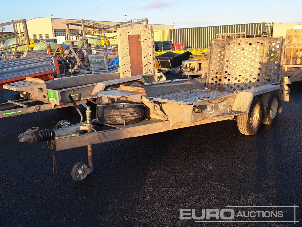 Ifor Williams GH1054BT - Baumaschinenanhänger: das Bild 1 Ifor Williams GH1054BT - Baumaschinenanhänger: das Bild 1