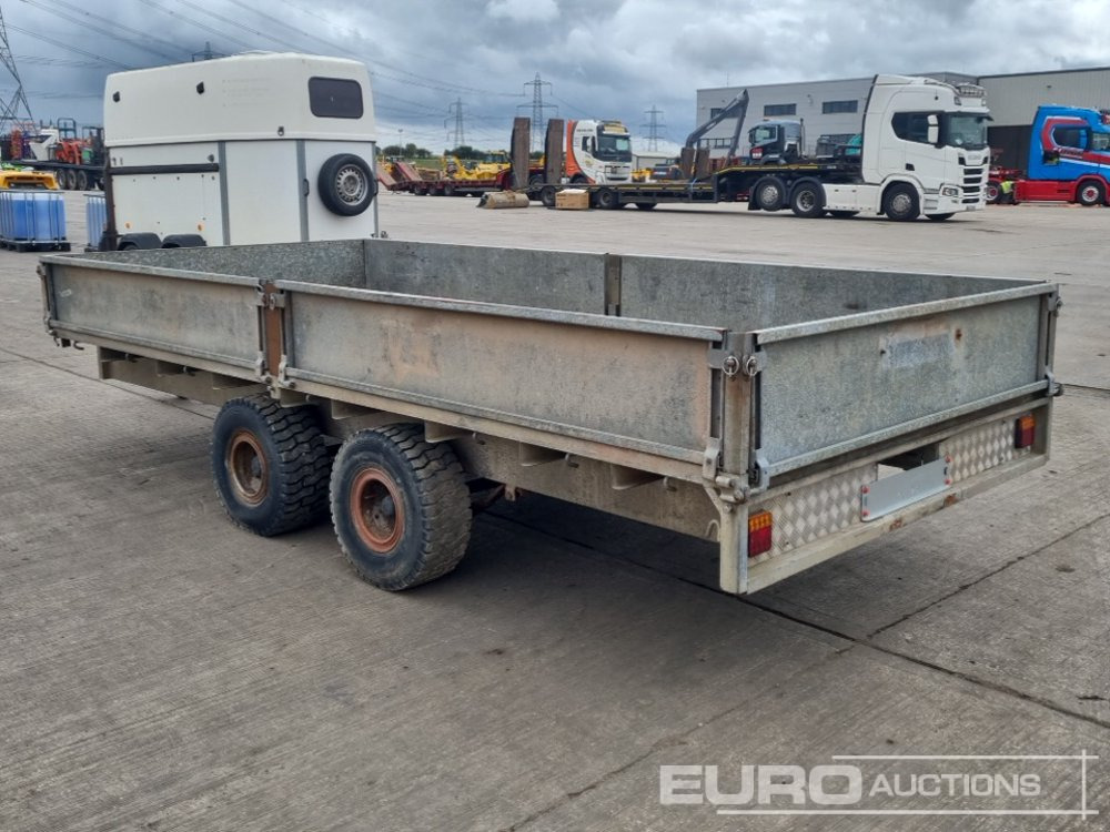 Ifor Williams LL146G 3.5 Ton Twin Axle Drop Side Plant Trailer - Baumaschinenanhänger: das Bild 3 Ifor Williams LL146G 3.5 Ton Twin Axle Drop Side Plant Trailer - Baumaschinenanhänger: das Bild 3