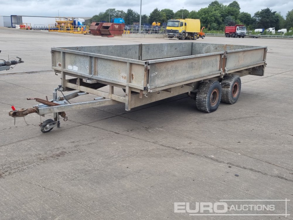 Ifor Williams LL146G 3.5 Ton Twin Axle Drop Side Plant Trailer - Baumaschinenanhänger: das Bild 1 Ifor Williams LL146G 3.5 Ton Twin Axle Drop Side Plant Trailer - Baumaschinenanhänger: das Bild 1