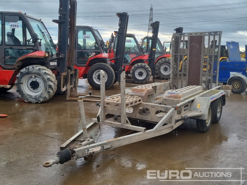 Indespension 2.7 Ton - Baumaschinenanhänger: das Bild 1 Indespension 2.7 Ton - Baumaschinenanhänger: das Bild 1