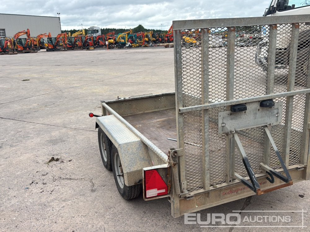 Indespension 2.7 Ton Twin Axle Plant Trailer, Ramp - Baumaschinenanhänger: das Bild 3 Indespension 2.7 Ton Twin Axle Plant Trailer, Ramp - Baumaschinenanhänger: das Bild 3