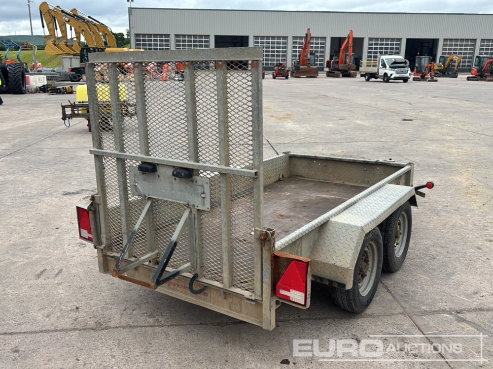 Indespension 2.7 Ton Twin Axle Plant Trailer, Ramp - Baumaschinenanhänger: das Bild 5 Indespension 2.7 Ton Twin Axle Plant Trailer, Ramp - Baumaschinenanhänger: das Bild 5