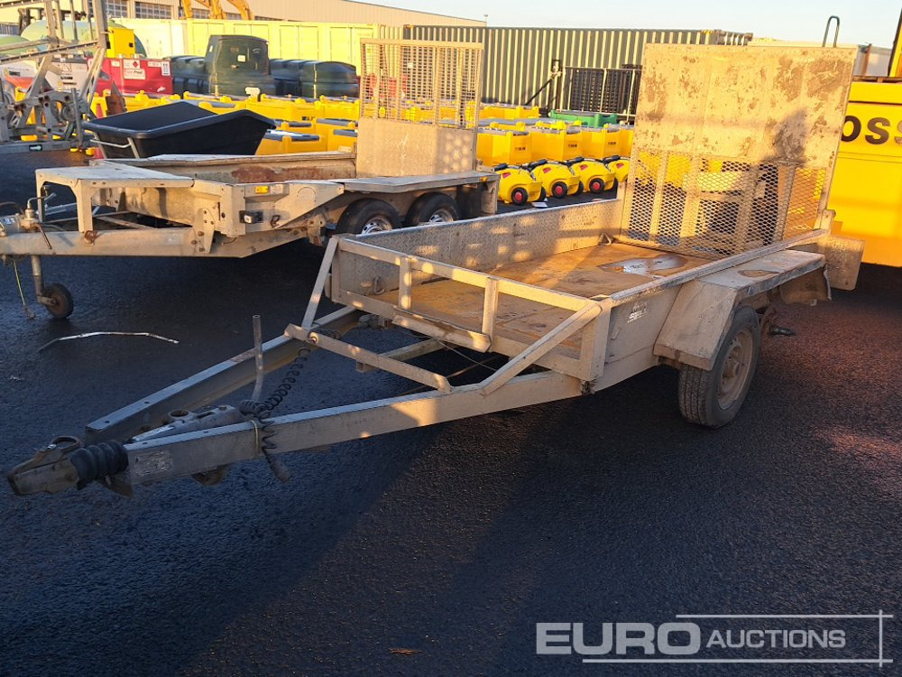 Indespension 8' x 5' Twin Axle Plant Trailer, Ramp - Baumaschinenanhänger: das Bild 1 Indespension 8' x 5' Twin Axle Plant Trailer, Ramp - Baumaschinenanhänger: das Bild 1