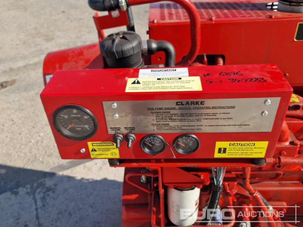 Motor John Deere 4 Cylinder Diesel Engine to suit Clarke Fire Equipment: das Bild 26