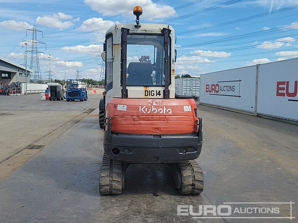 Kubota KX61-3 - Minibagger: das Bild 4 Kubota KX61-3 - Minibagger: das Bild 4
