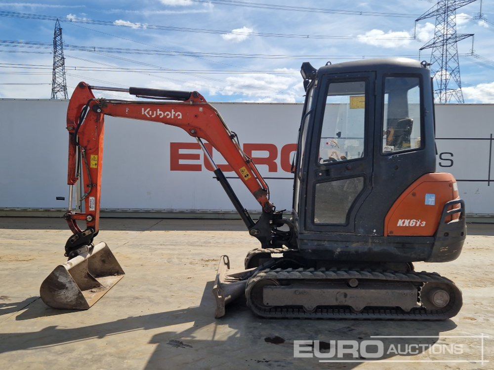 Kubota KX61-3 - Minibagger: das Bild 2 Kubota KX61-3 - Minibagger: das Bild 2