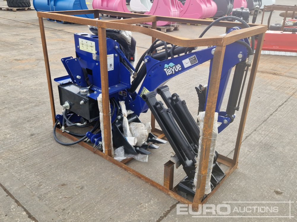 Landmaschine Taiyue Hydraulic Backhoe Arm, Manual Thumb to suit 3 Point Linkage: das Bild 7