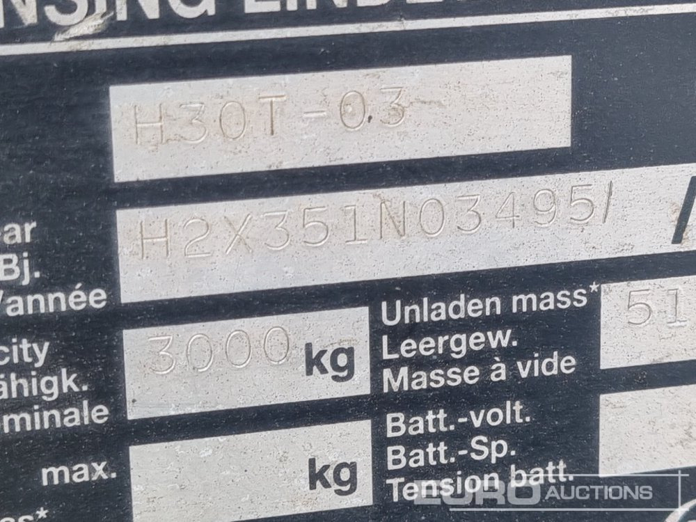 Gabelstapler Linde H30T-03: das Bild 33