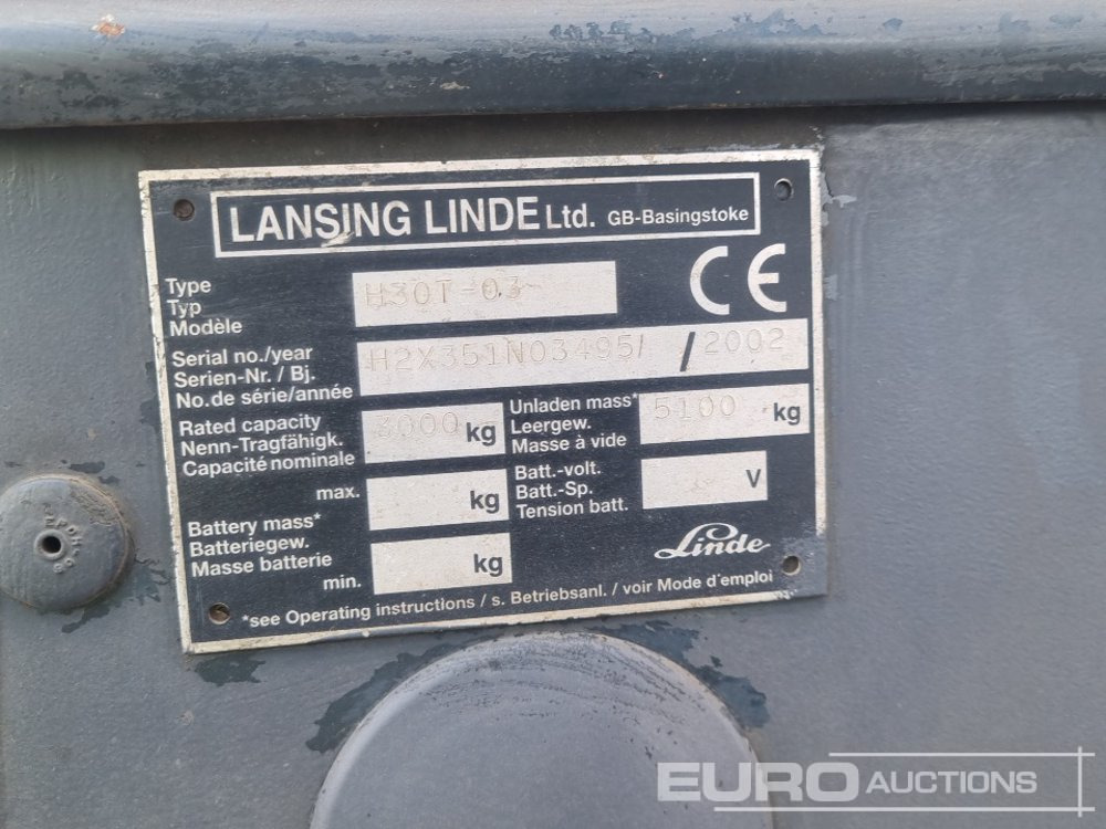 Gabelstapler Linde H30T-03: das Bild 32