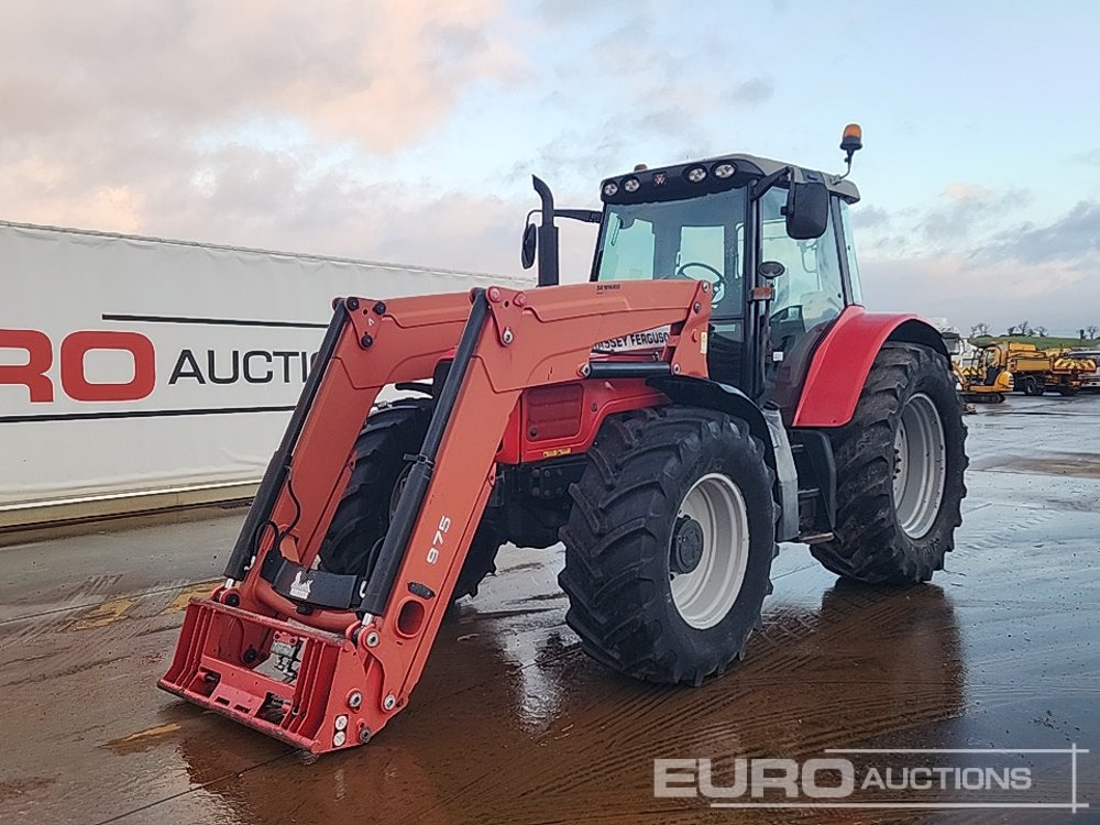 Massey Ferguson 6480 - Traktor: das Bild 1 Massey Ferguson 6480 - Traktor: das Bild 1